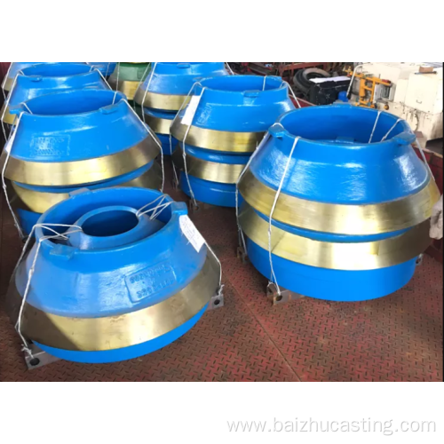Cone Crusher Mantle and Concave Bowl Liners